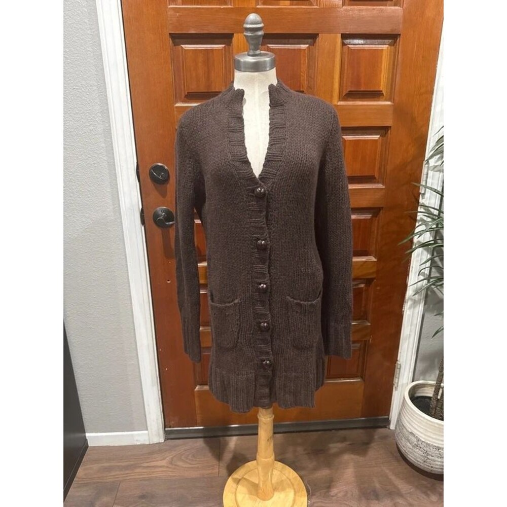 Y2K J. Crew Long Knitted Cardigan
